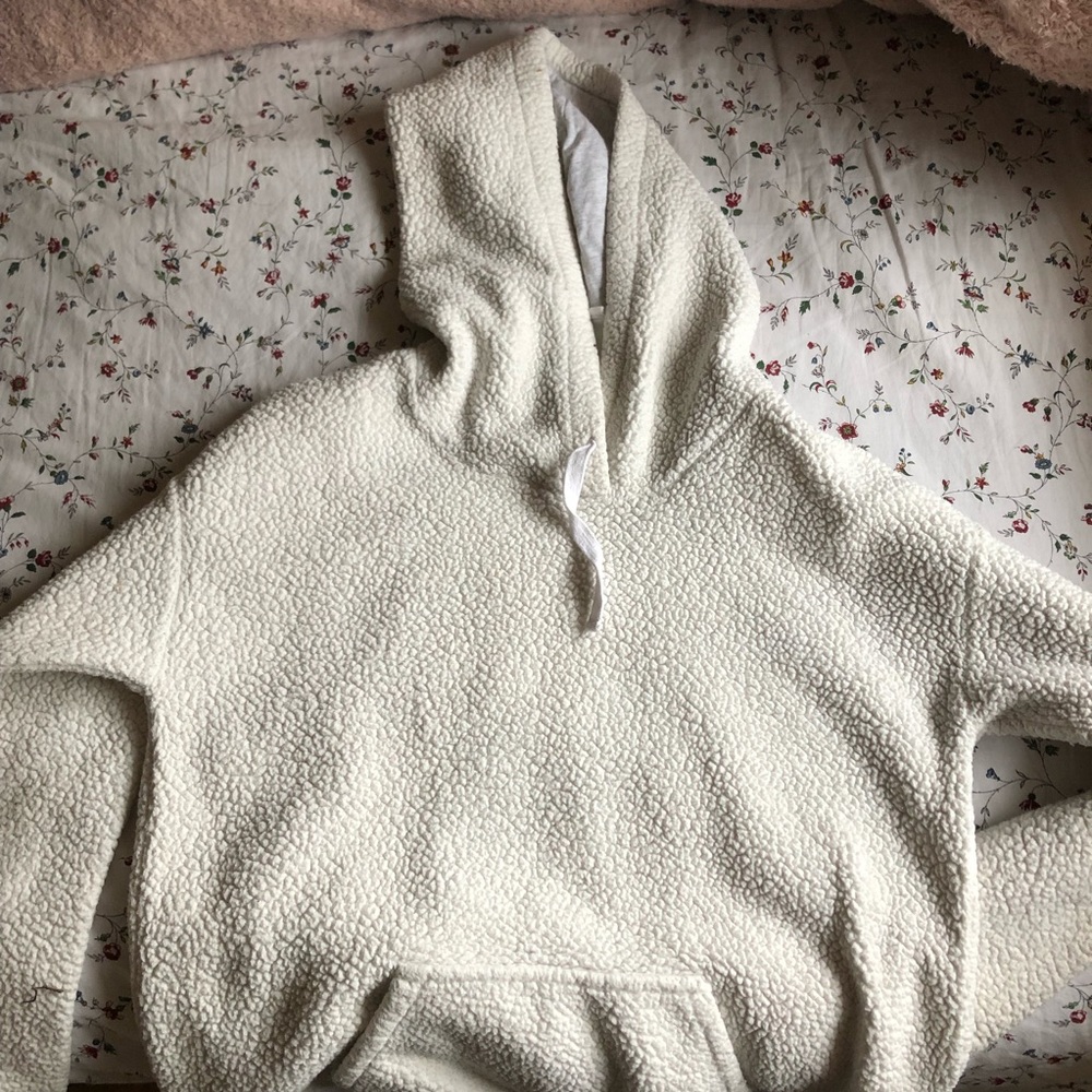 Sherpa hoodie